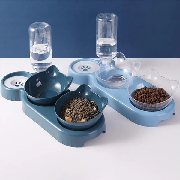 3-in-1 Katzen Futterstation