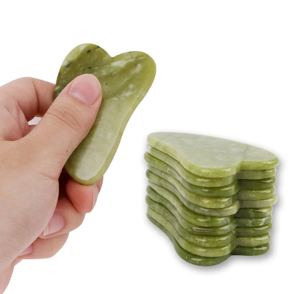 Glatter Jade-Massagestein